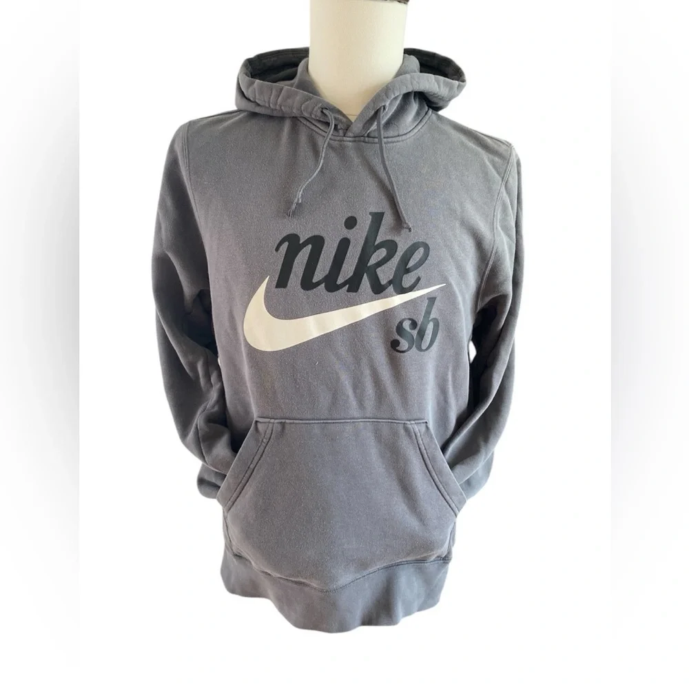Vintage Nike SB gray hoodie SZ small